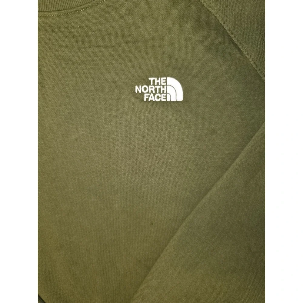 The North Face Evolution Fleece Olive Green Mens 2XL Crew Neck Sweatshirt